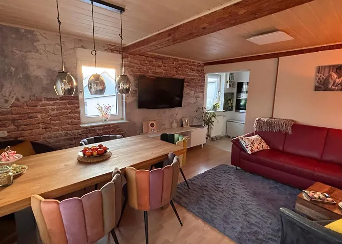 Апартаменты - Haustiere Willkommen - Erdgeschoss - Sauna - - Kostenloser Parkplatz